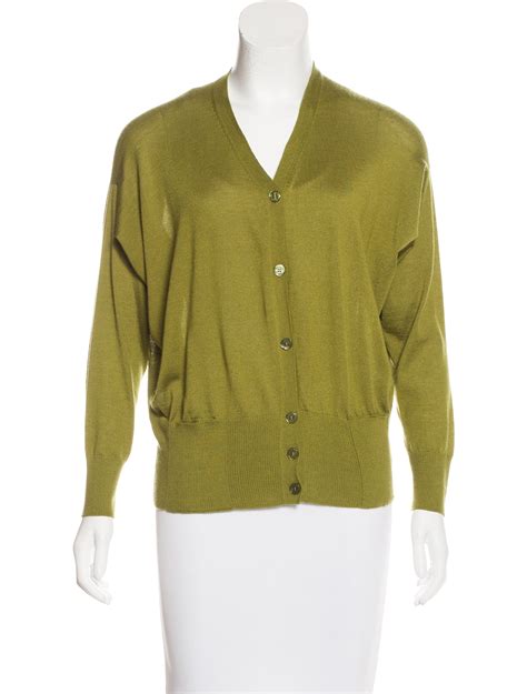 hermes silk cardigan outfit|Hermes cashmere sweater.